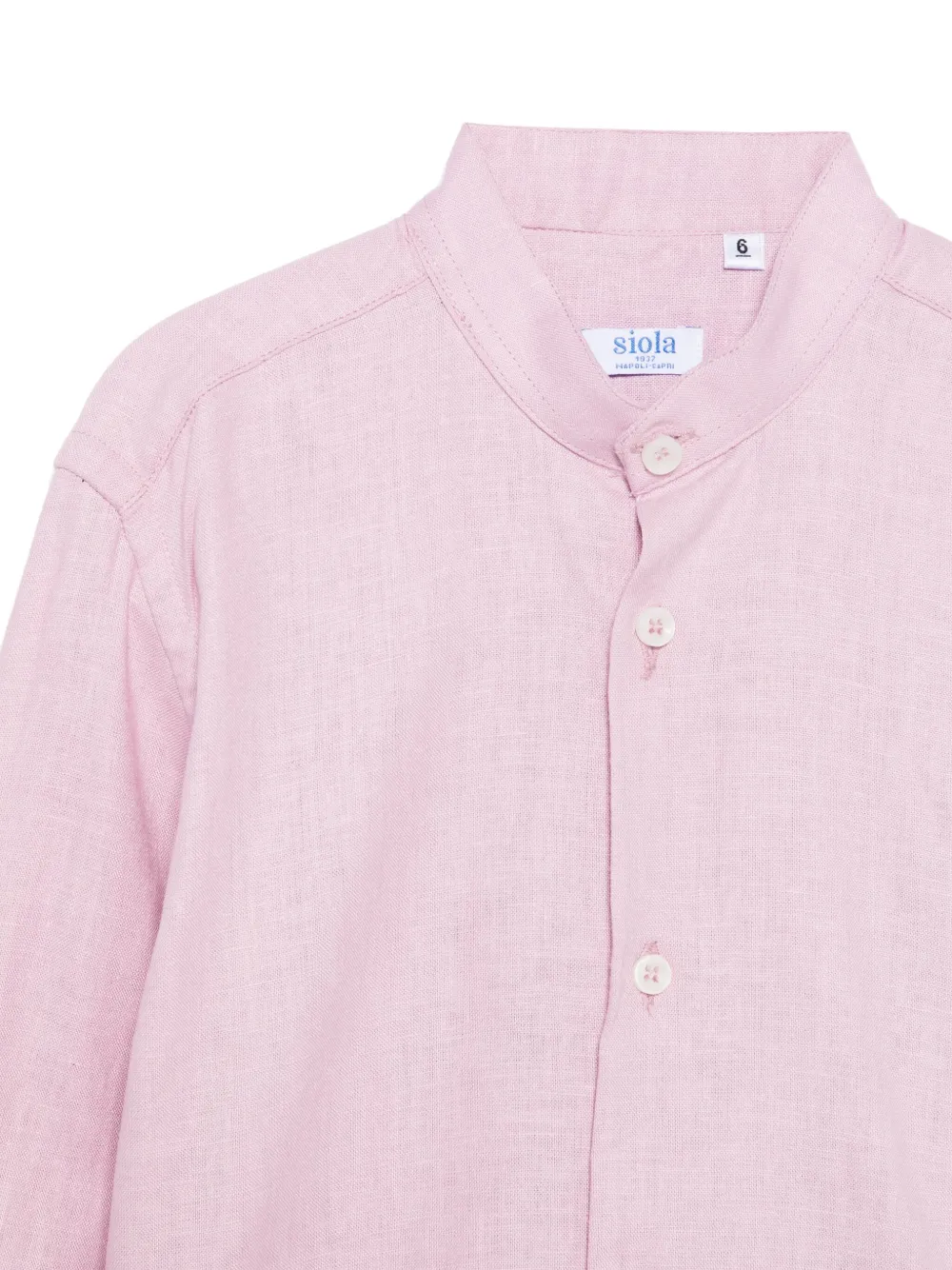 Siola Linnen shirt Roze
