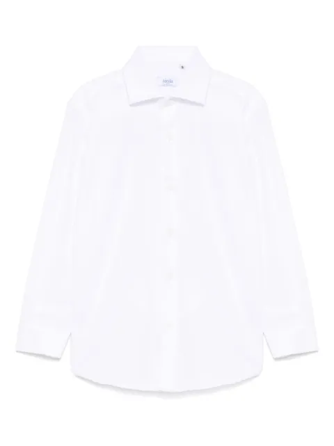 Siola camisa con monograma en jacquard