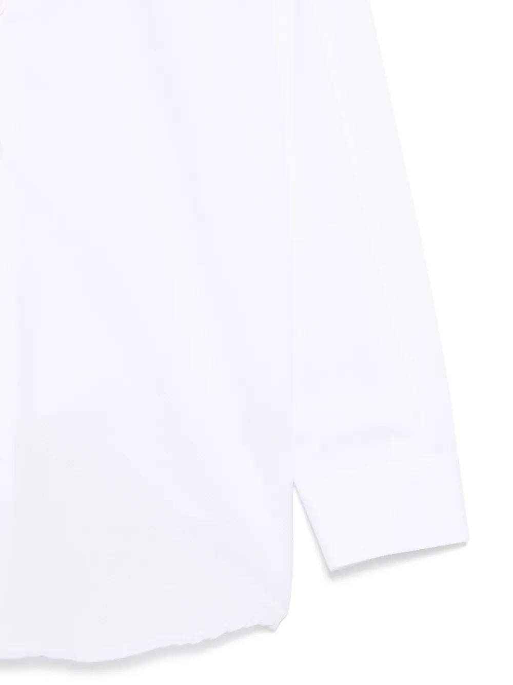 Siola Shirt met monogram-jacquard Wit