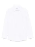 Siola monogram-jacquard shirt - White