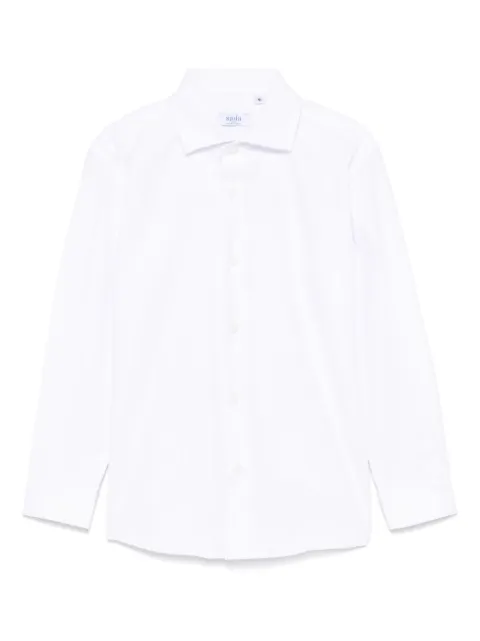 Siola camisa con monograma en jacquard