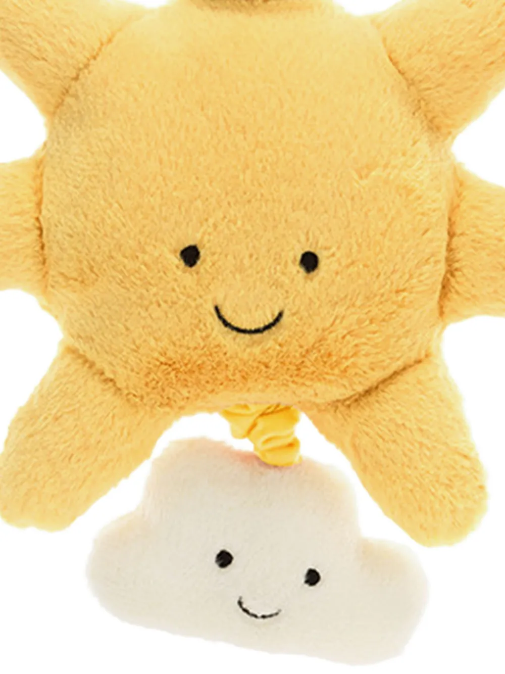 Jellycat Zon-knuffel Geel