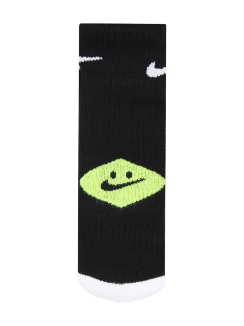 Nike Kids intarsia-logo knitted socks