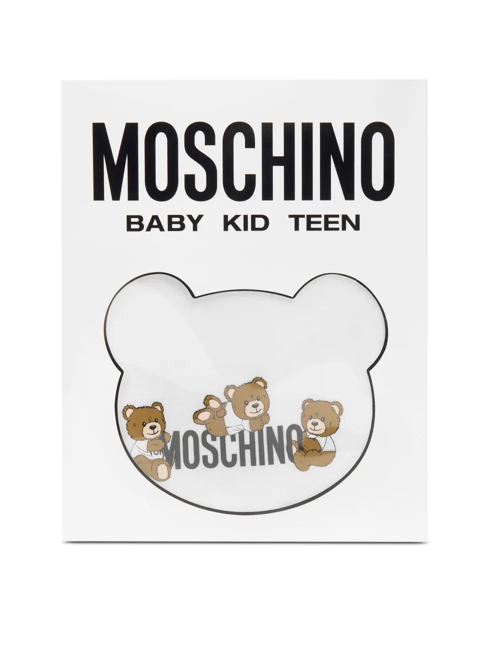 Moschino Kids Katoenen babypakje Wit