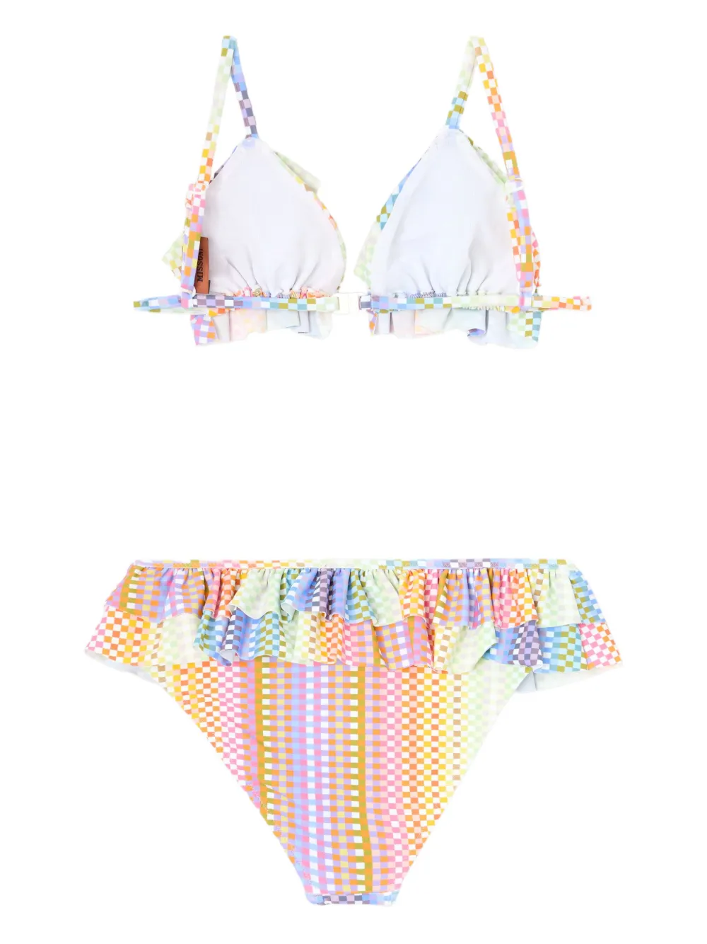 Missoni Kids Bikini met print Blauw
