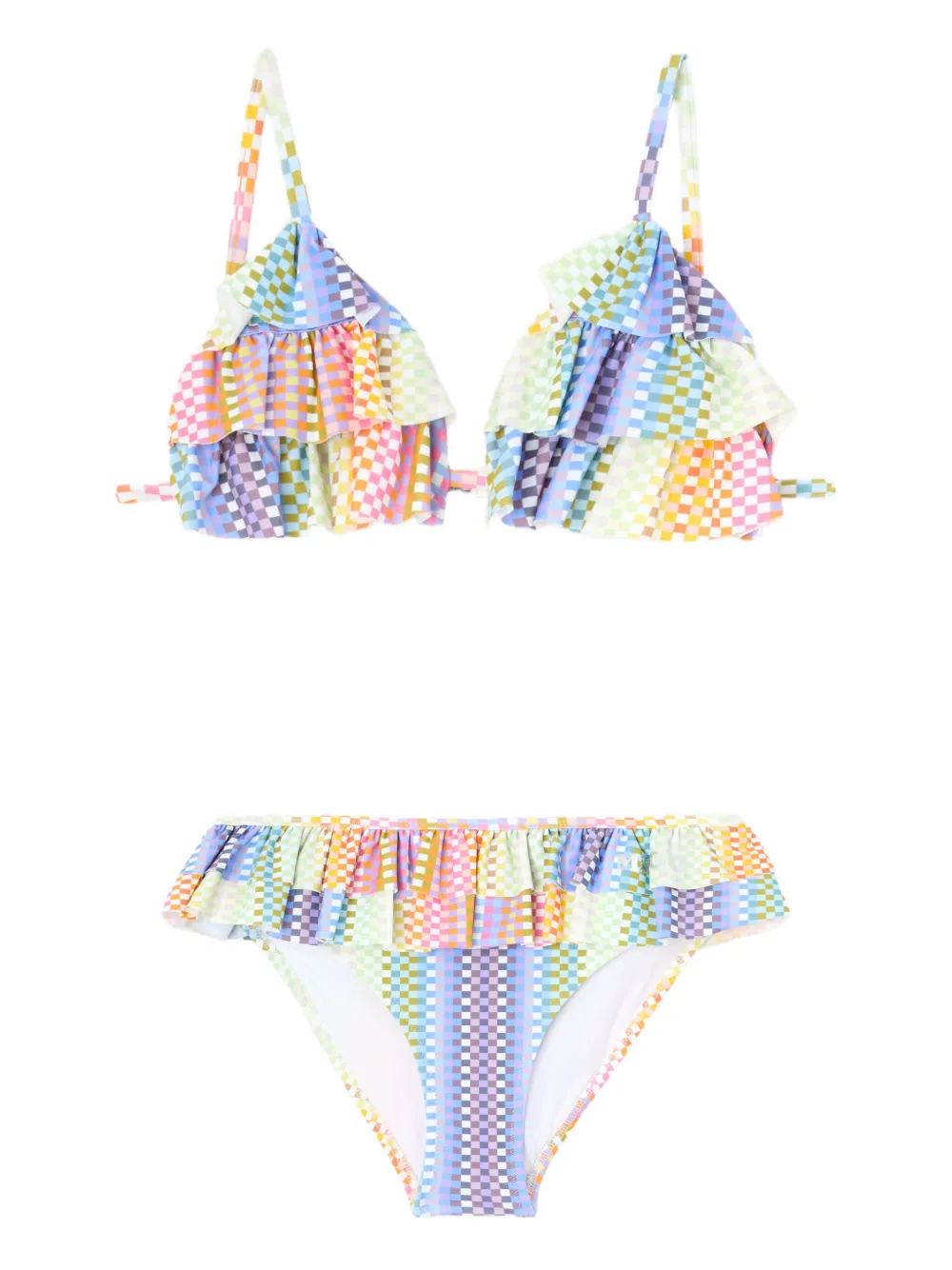 Missoni Kids Bikini met print Blauw