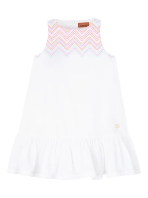 Missoni Kids فستان بنقش متعرج