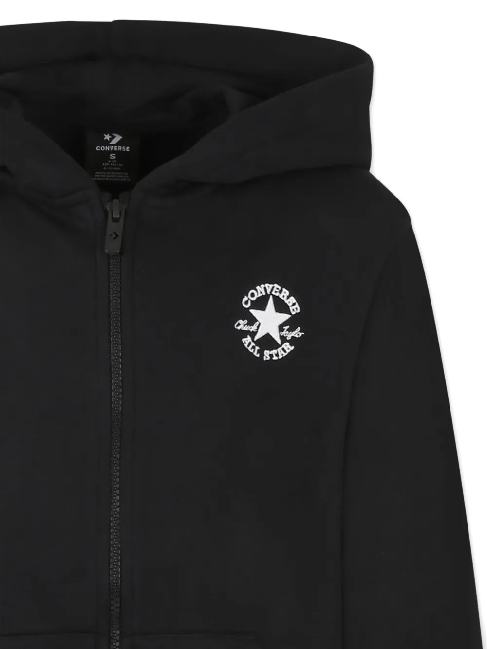 Converse Kids Hoodie met rits Zwart