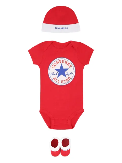 Converse Kids logo babygrow set 