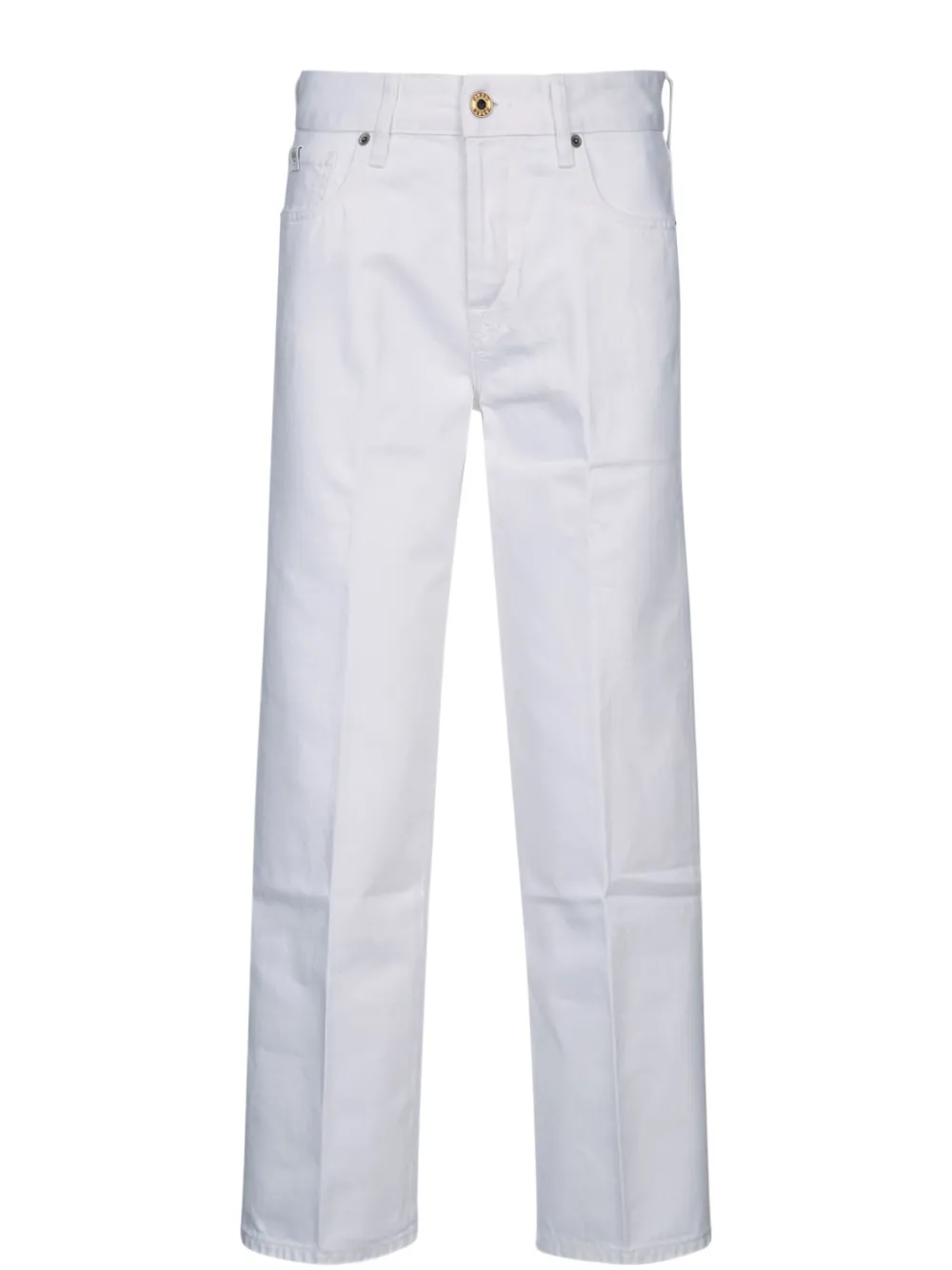 Jacob Cohen Cropped Peggy 5pkt Trousers In White