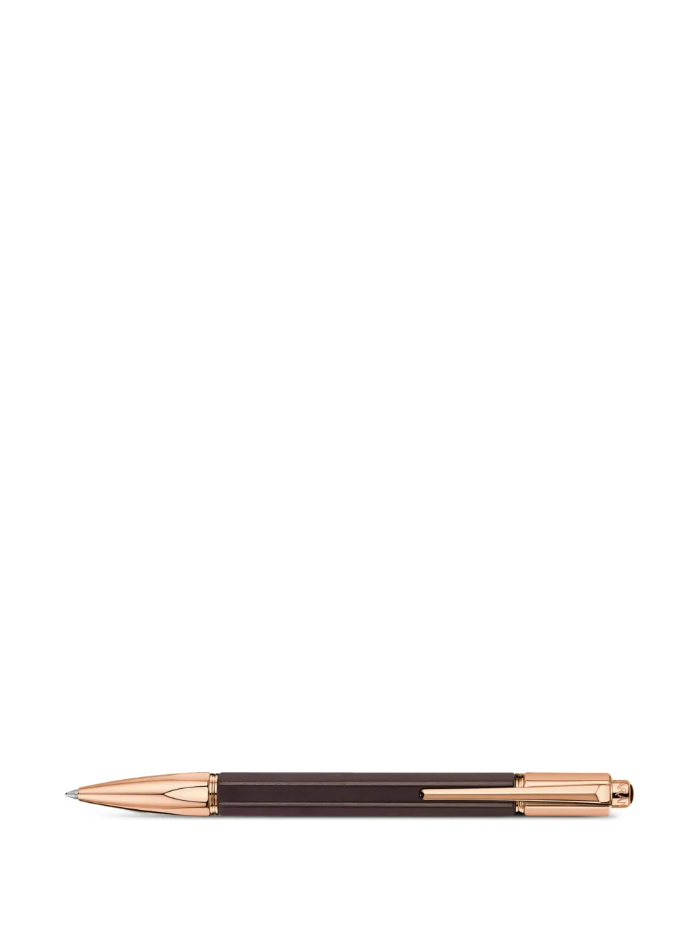 Caran d'Ache logo-engraved pen | Gold | Image 1