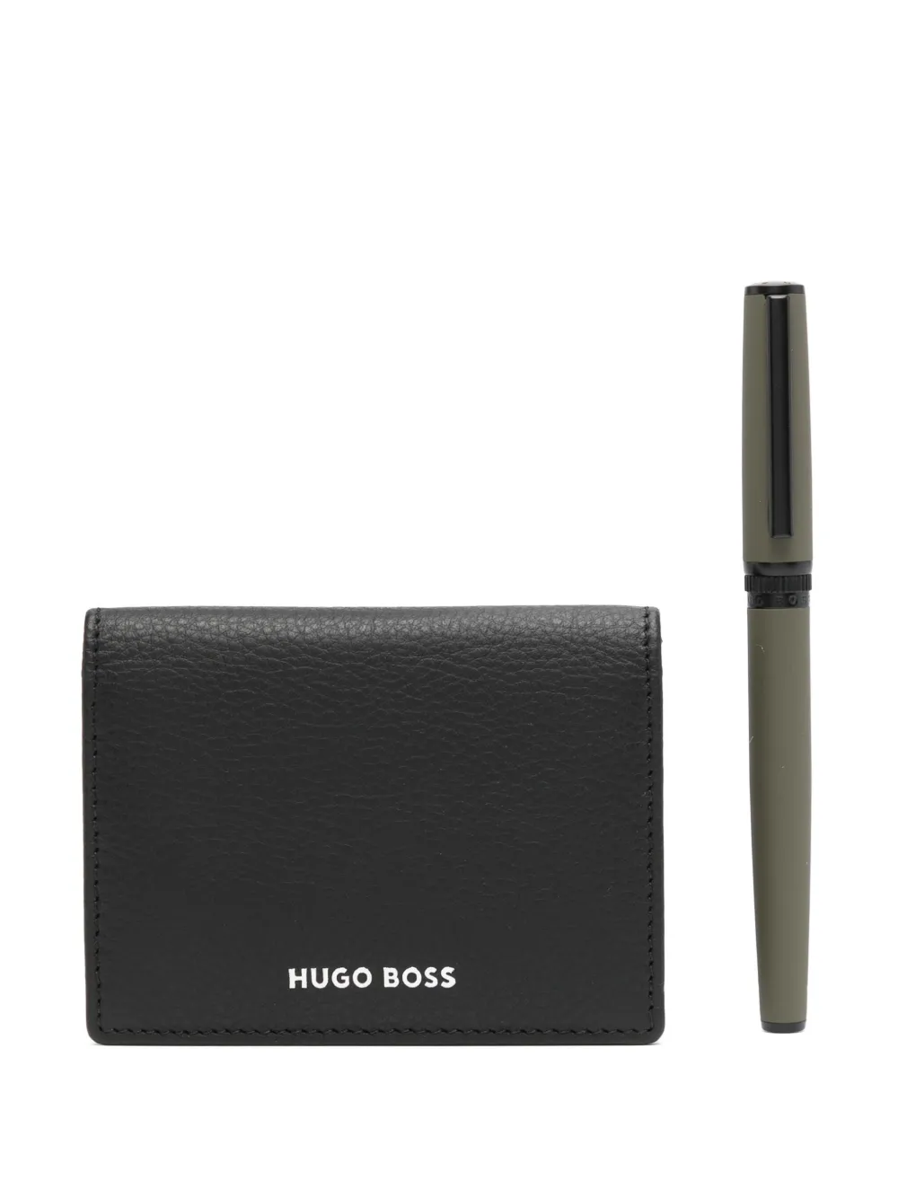 BOSS set de lapicero y tarjetero | verde | Image 1