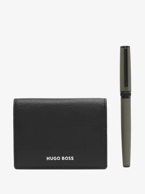 BOSS cardholder and fountain pen set