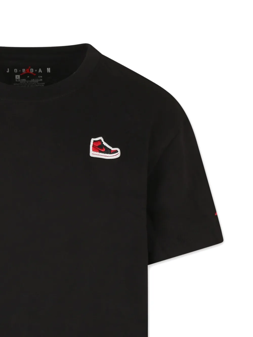 Jordan Kids Air Jordan T-shirt Zwart