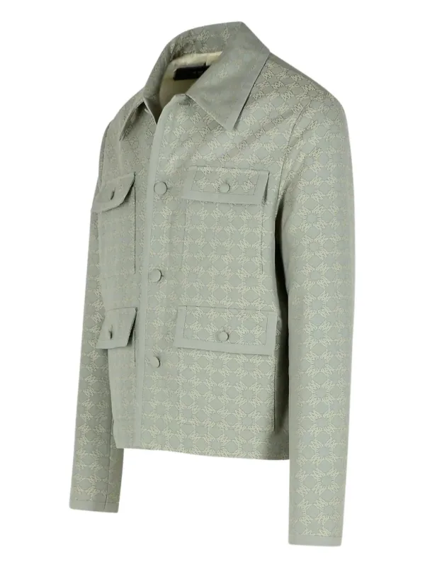 AMIRI シャツジャケット | ブルー | FARFETCH JP