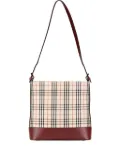 Burberry Pre-Owned 2000-2017 House Check Canvas shoulder bag - Brown