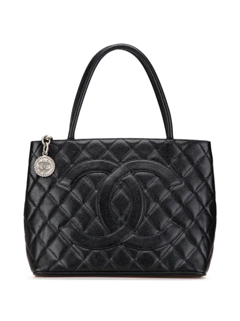 CHANEL Pre-Owned 2000-2002 Caviar Medallion tote bag