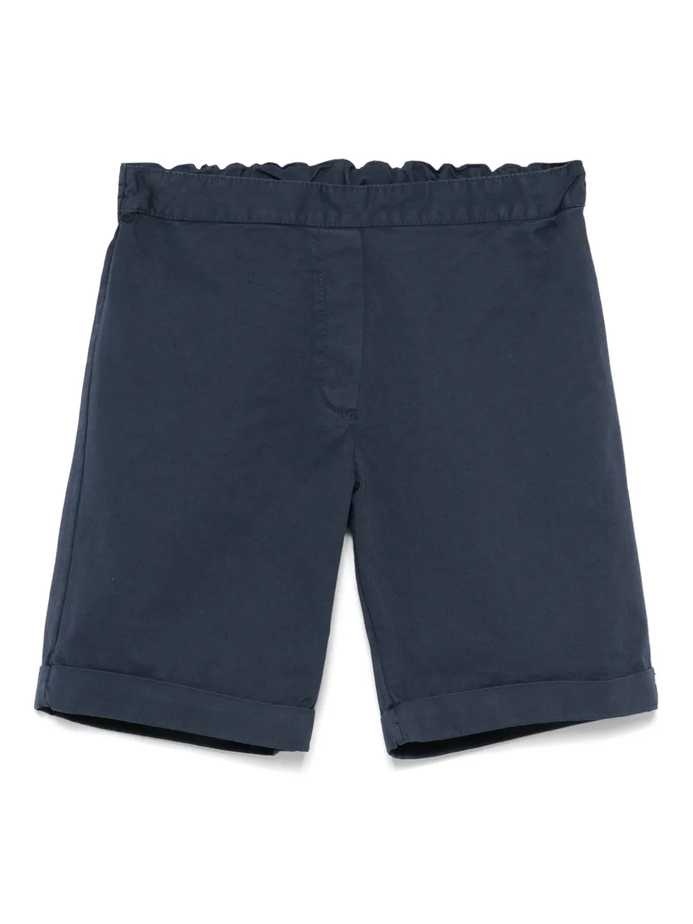 Siola Gabardine geweven shorts Blauw