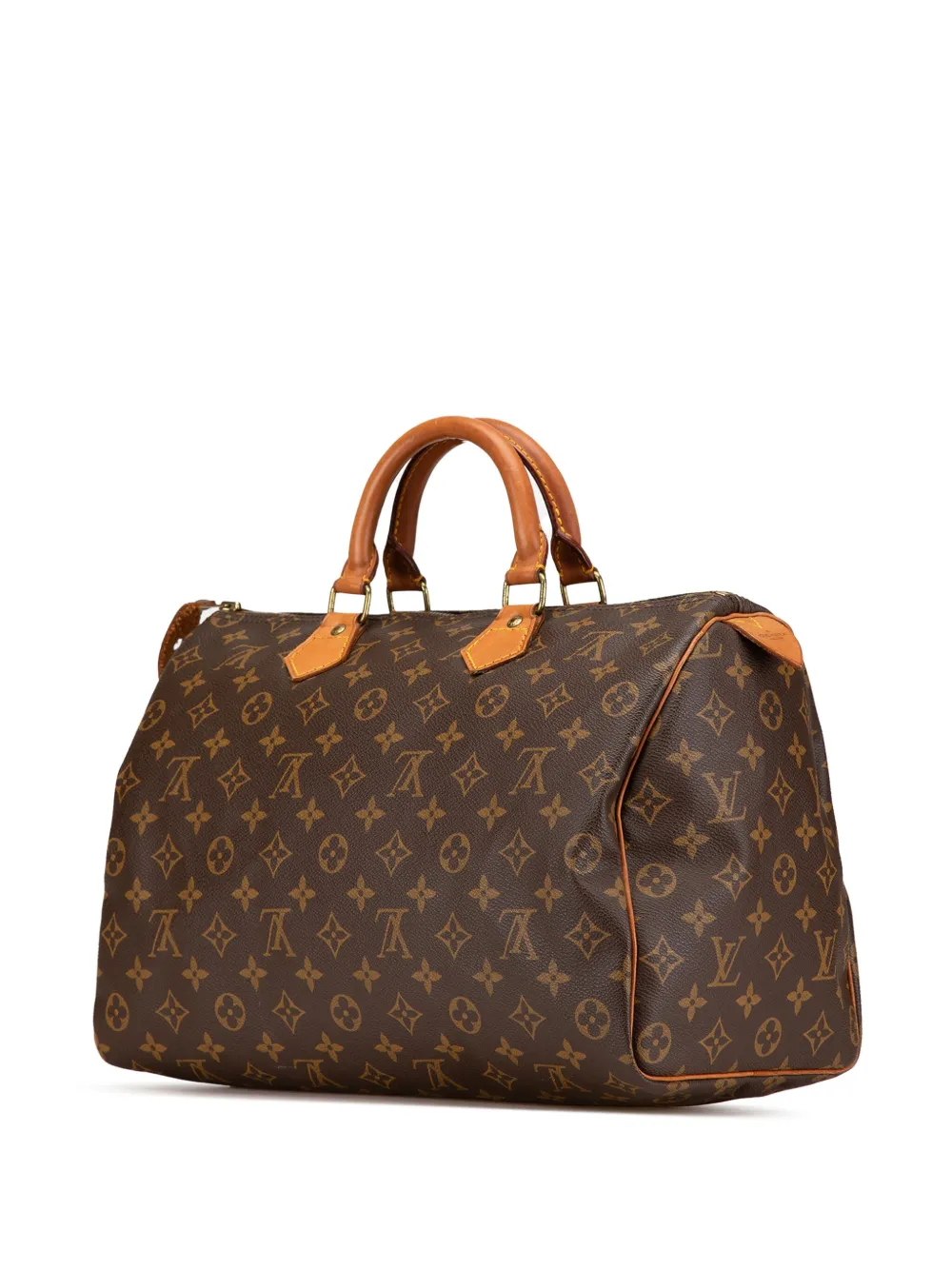 Louis Vuitton Pre-Owned 1991 Speedy 35 Boston tas met monogram - Bruin