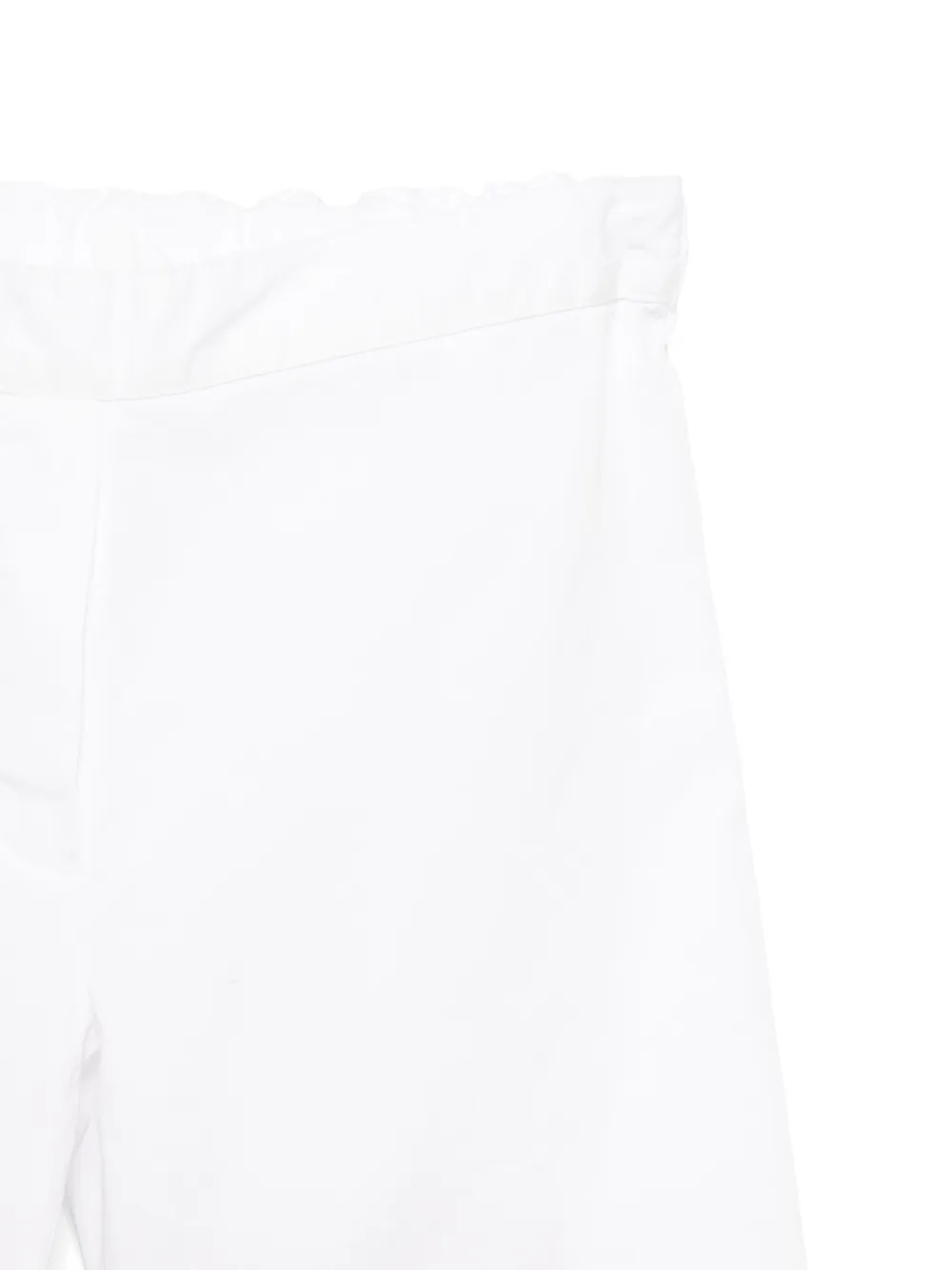 Siola Gabardine geweven shorts Wit