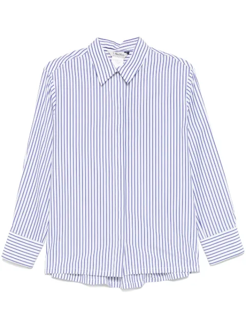 'S Max Mara camisa con rayas estampadas