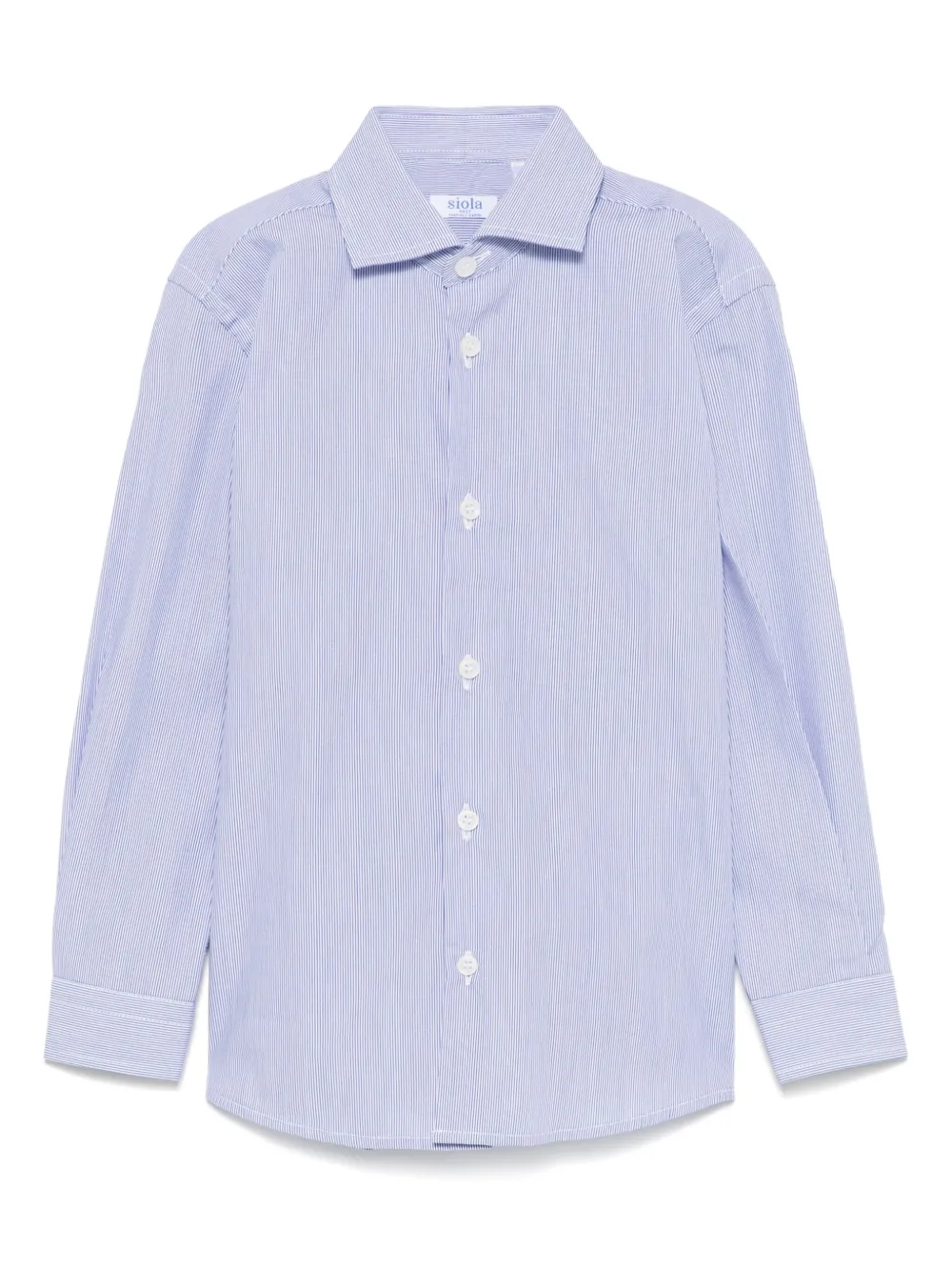 Siola camisa con rayas estampadas | azul | Image 1