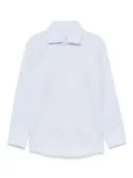 Siola monogram-jacquard shirt - Blue