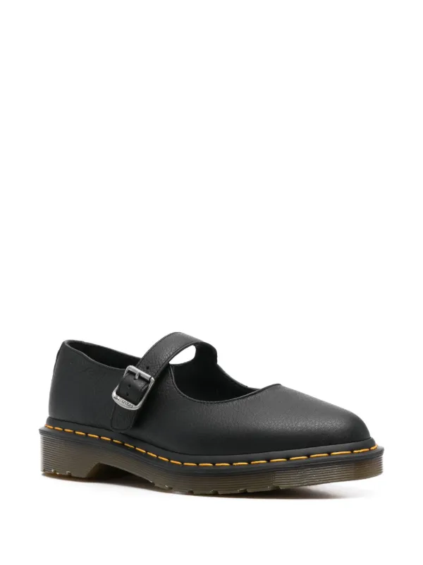 Martens Elphie Viriginia Mary Jane Shoes Black FARFETCH IN