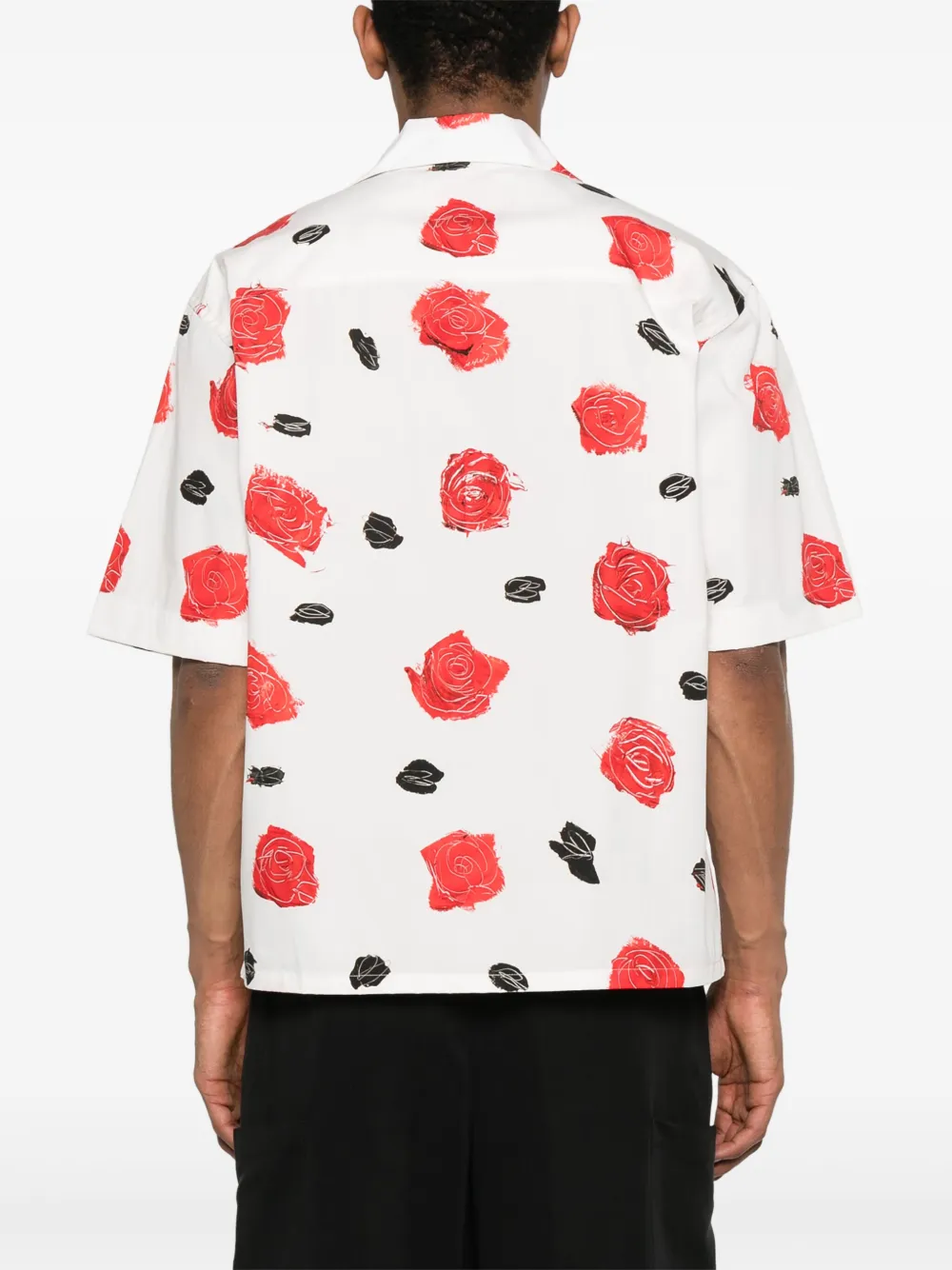 Marni Overhemd met bloemenprint Wit