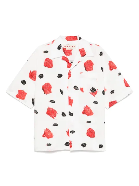 Marni flower-print shirt