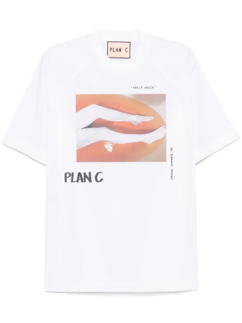 Plan C playera con estampado gráfico