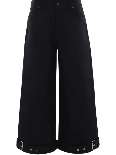 Melitta Baumeister belted cropped jeans 
