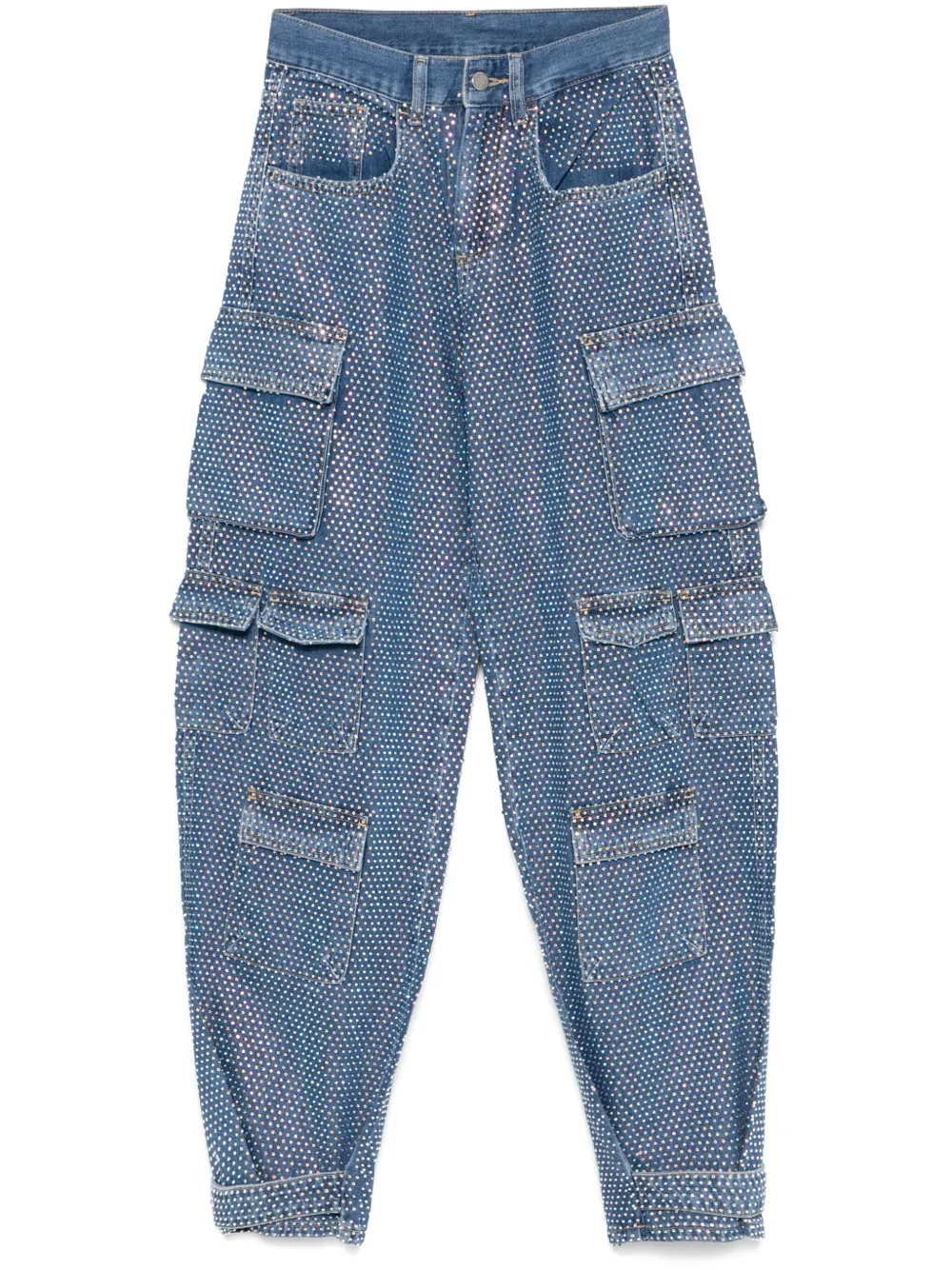 LIU JO crystal-embellished jeans | Blue | Image 1
