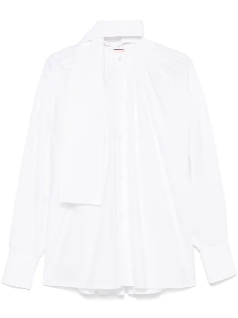 Plan C camisa con detalle de mascada