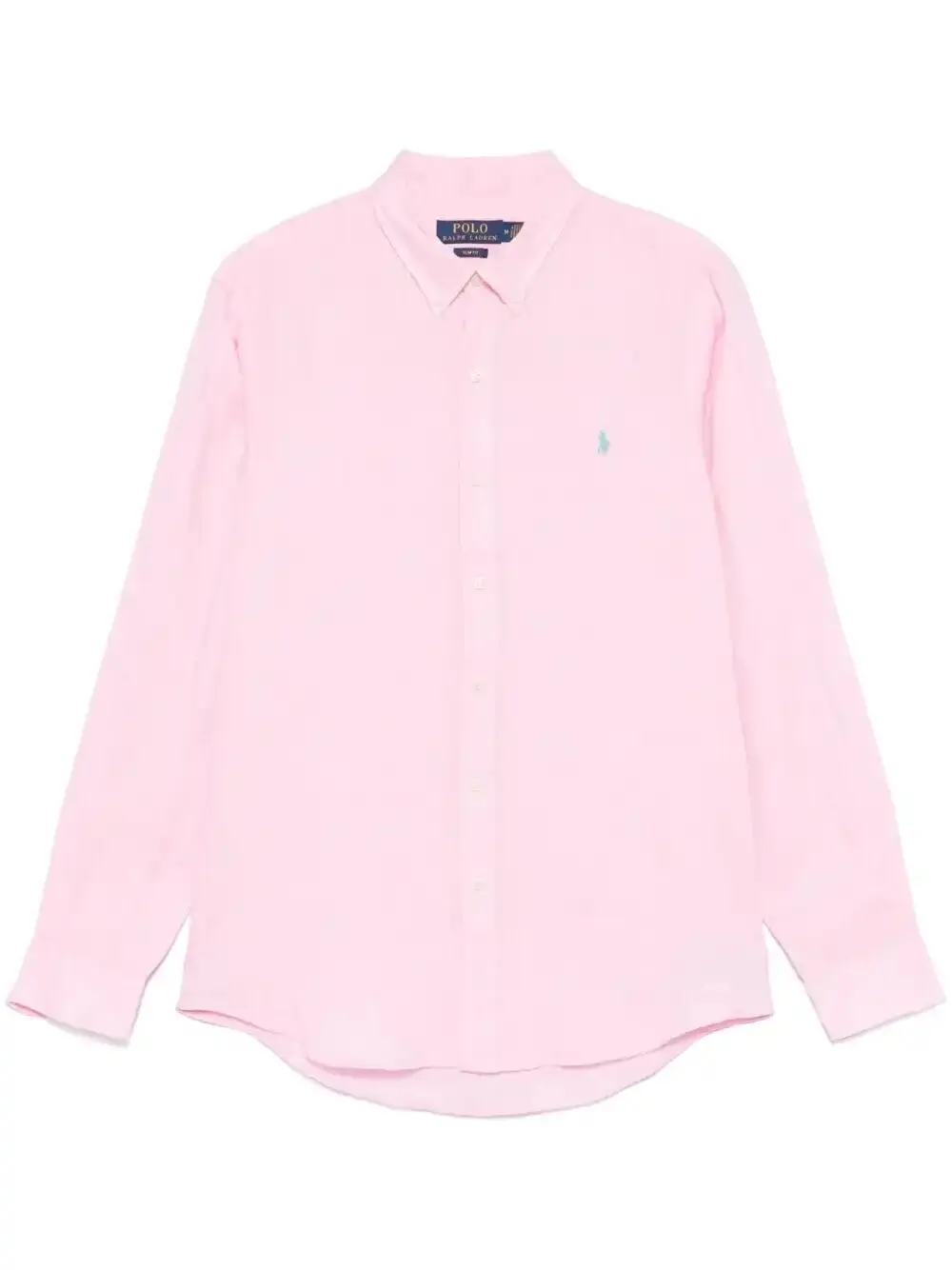 Shop Polo Ralph Lauren Linen Shirt In Pink