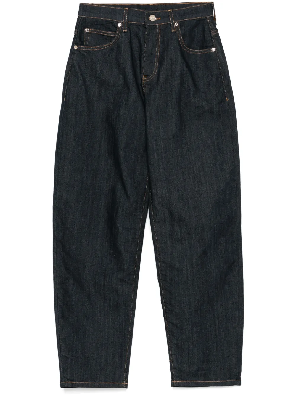 high-rise jeans
