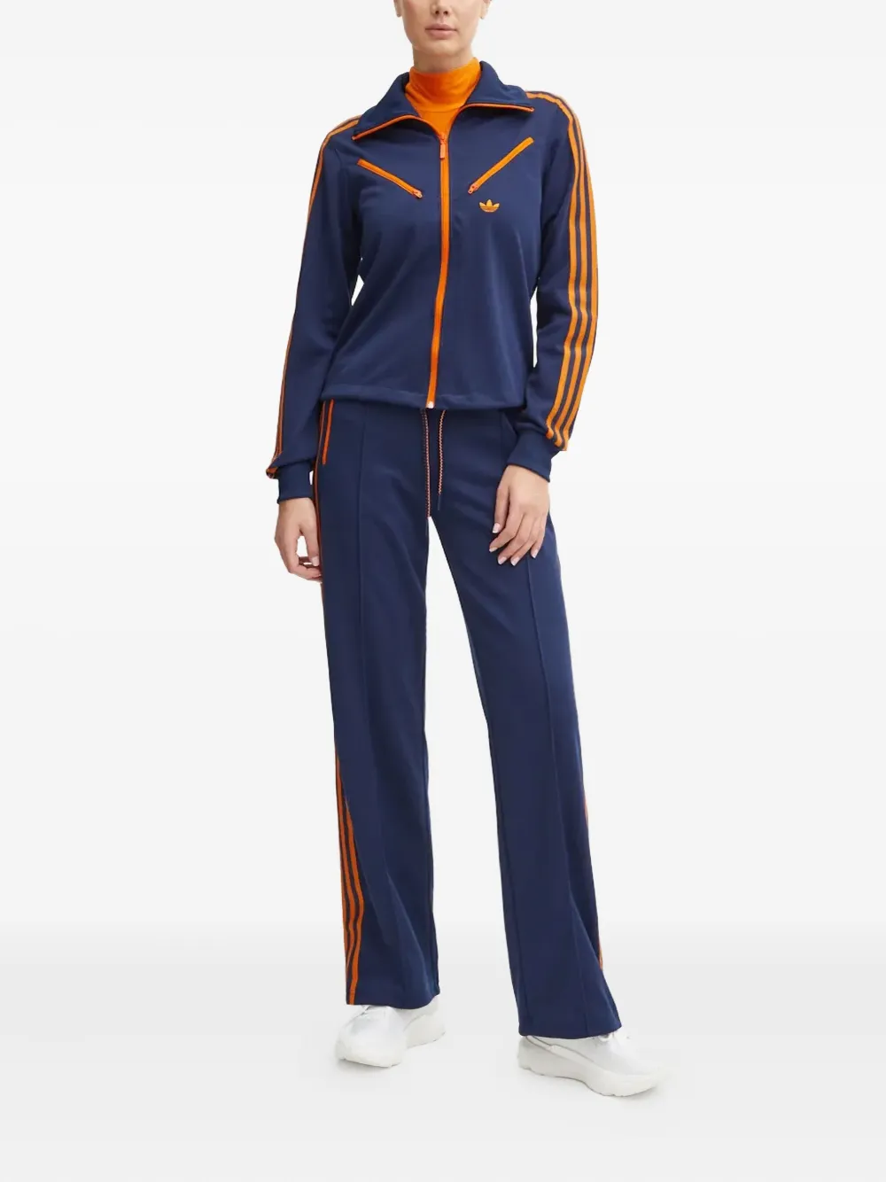 adidas Jack met rits details Blauw
