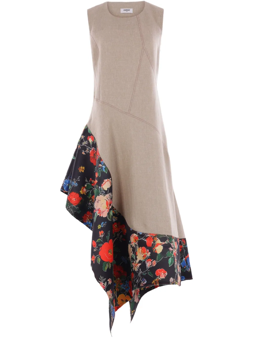 Zomer Jean Midi Dress