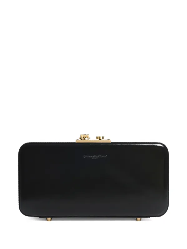Gianvito Rossi Valì Clutch in Black