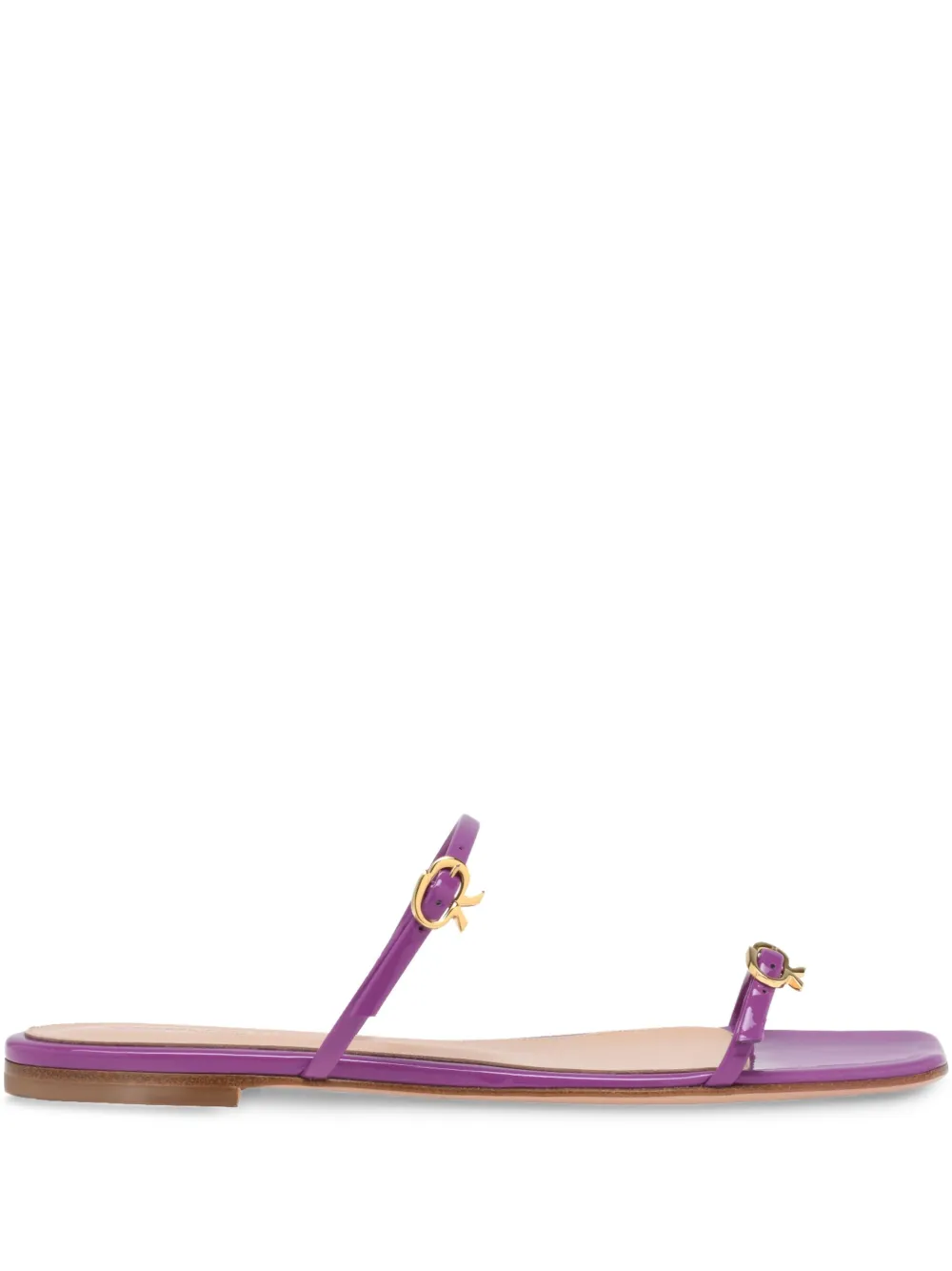 Gianvito Rossi Ribbon sandals Purple