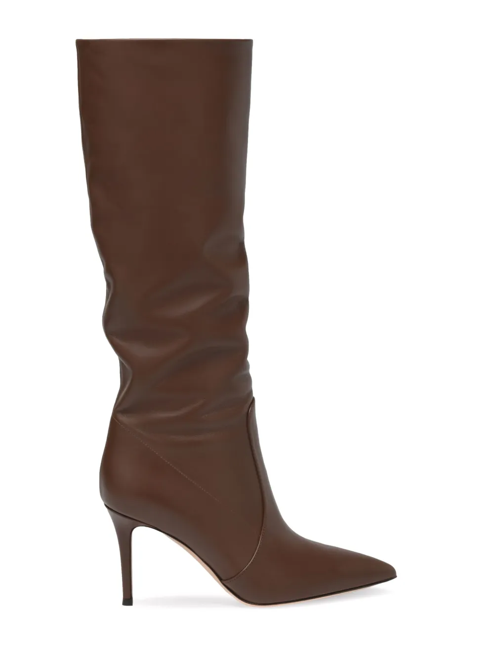 Gianvito Rossi 85mm Hansen boots - Braun