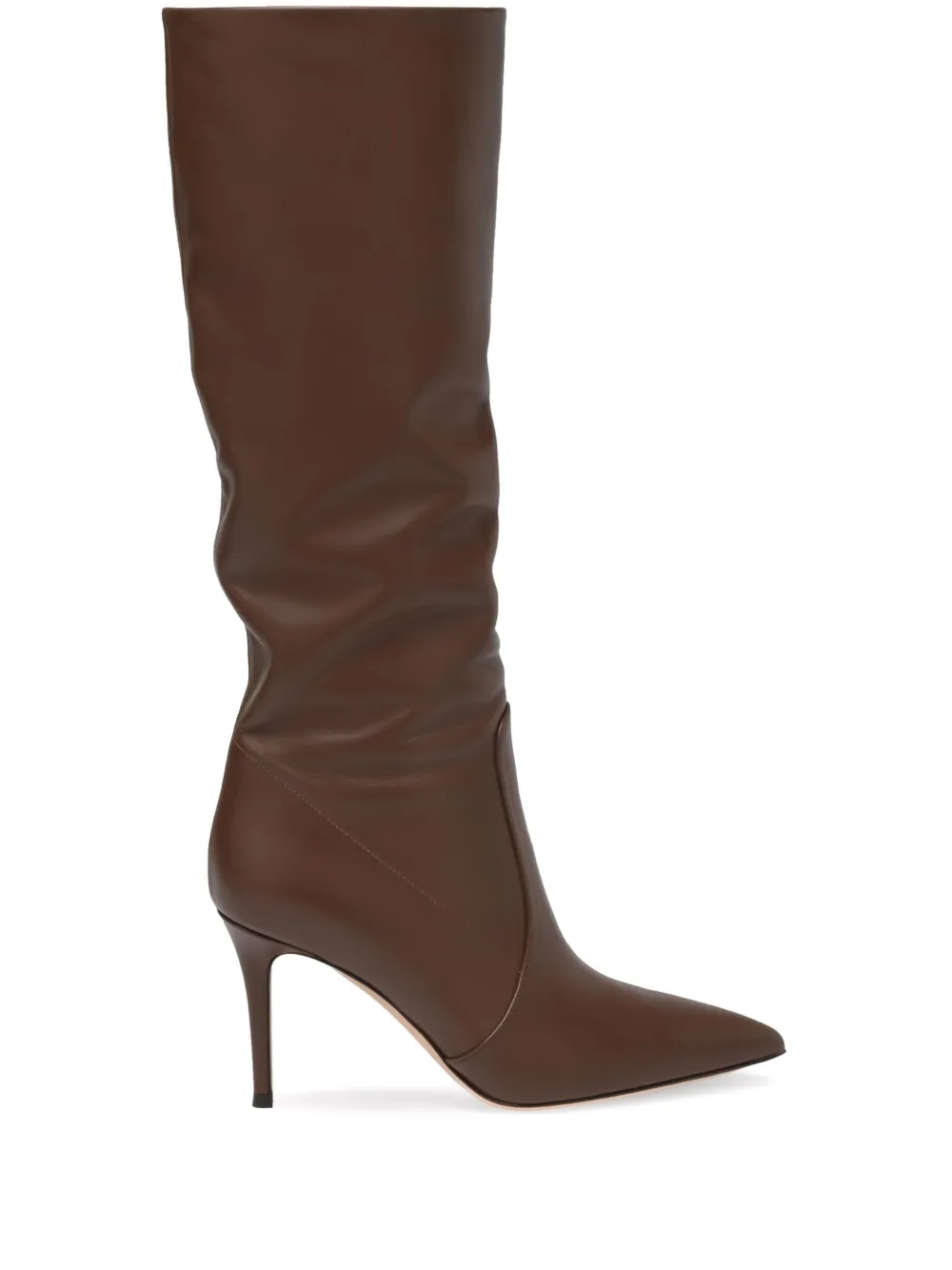 Gianvito Rossi 85mm Hansen boots Brown