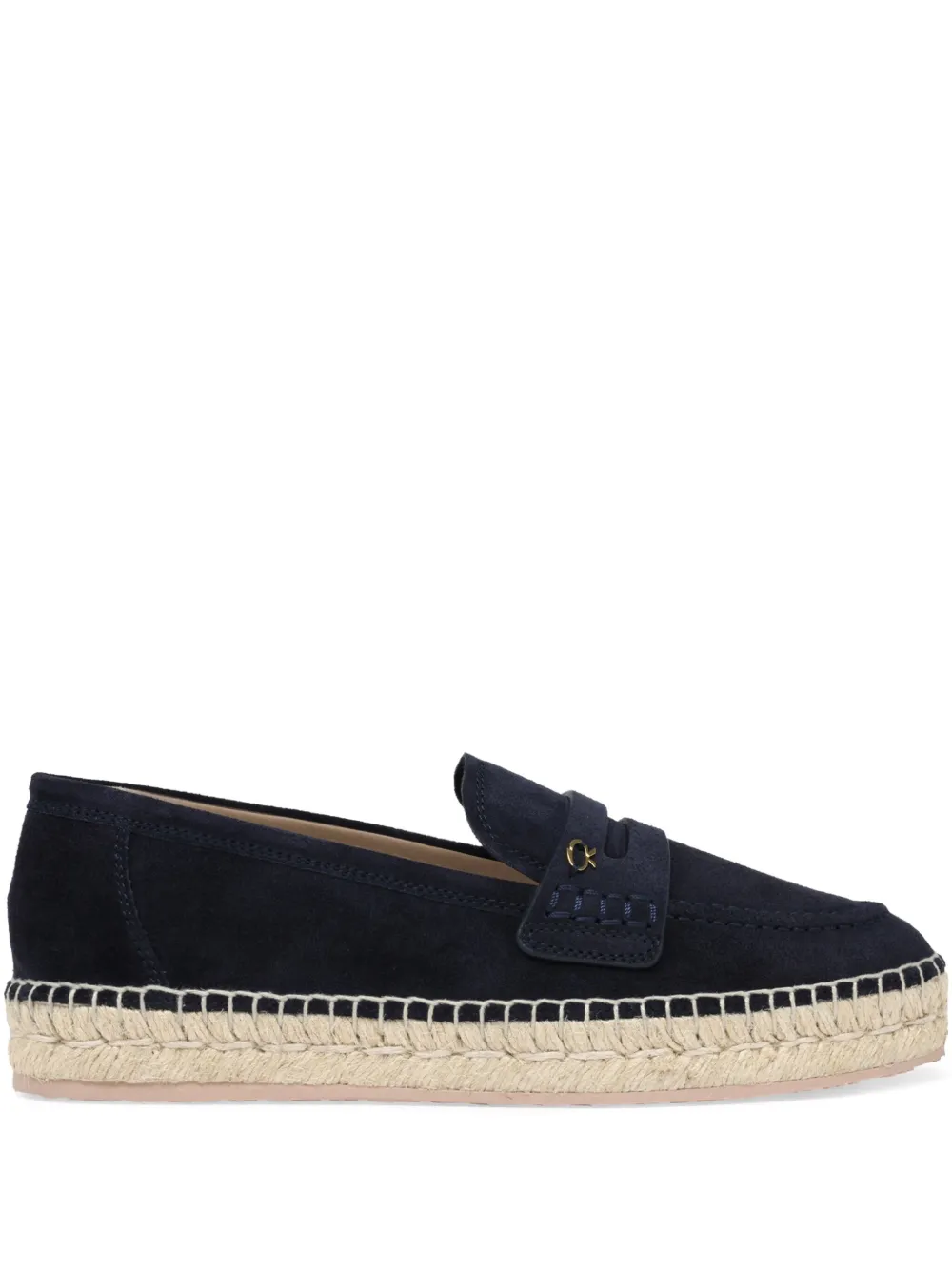 Gianvito Rossi Lido suede espadrilles Blue