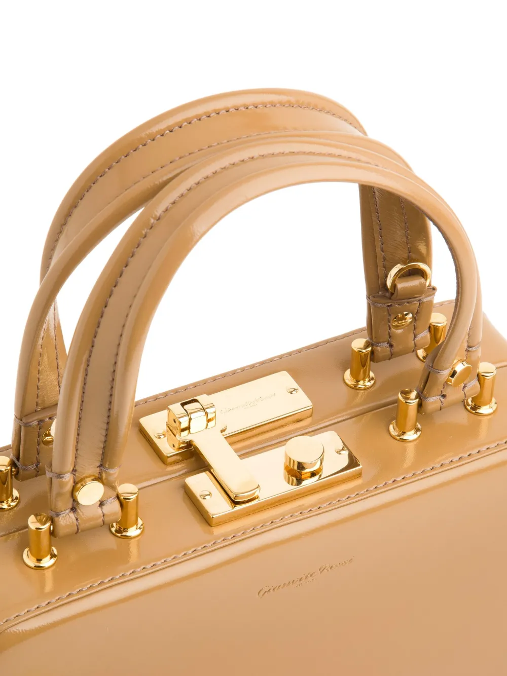Gianvito Rossi Vali mini-tas Beige
