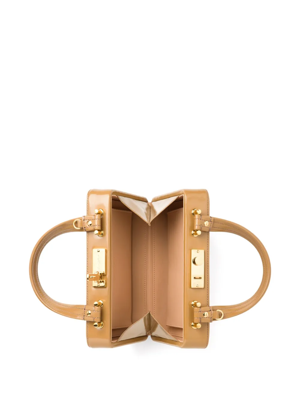 Gianvito Rossi Vali mini-tas Beige