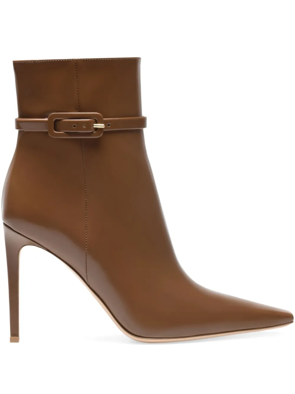 Gianvito Rossi 95mm Lindsay boots Brown