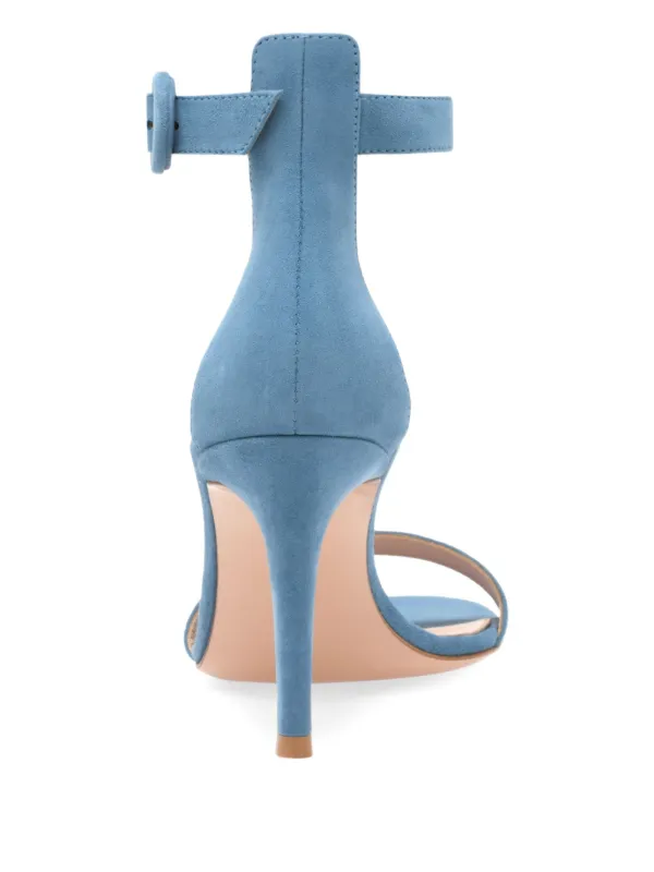 未使用 Gianvito Rossi サンダル アンクルストラップ ハイヒール 新品未使用 GIANVITO ROSSI ジャンヴィトロッシ ゴールド