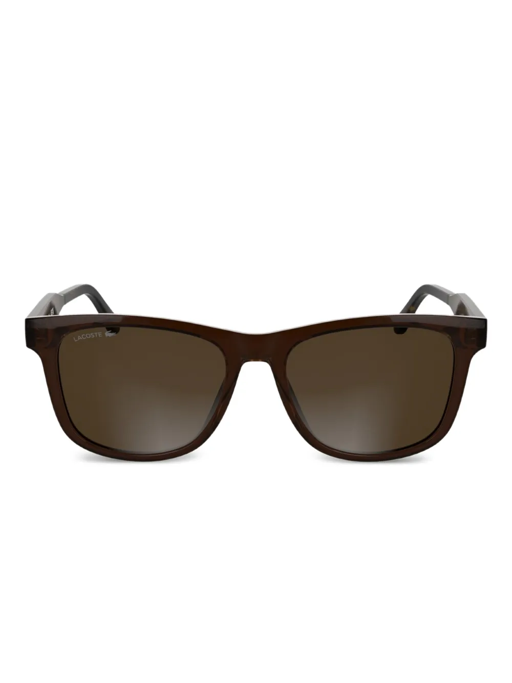Lacoste Occhiali da sole squadrati - Marrone