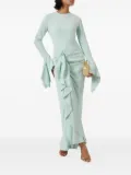Solace London Della maxi dress - Green