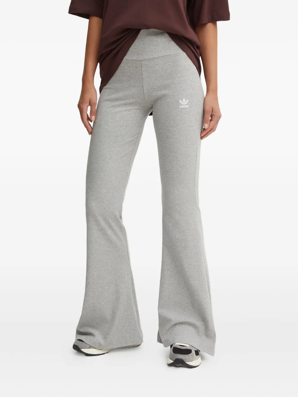Adidas Trainingsbroek met geborduurd logo Beige